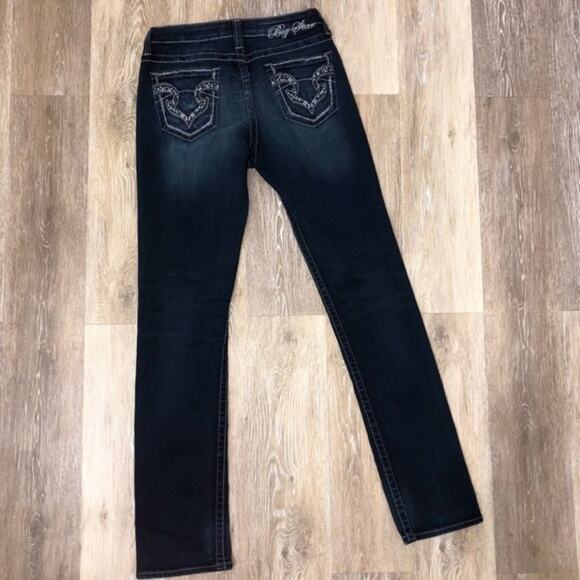 Big Star Kayla Straight Leg Dark Wash Jeans 27 EUC - Picture 5 of 9